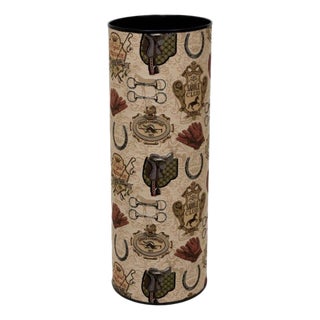 Royal Dressage Tapestry Umbrella Stand For Sale