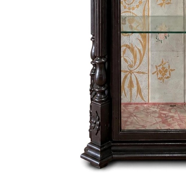 Portuguese Oratory of Queen Mary In Vinhatico Wood - 19th Century For Sale - Image 3 of 6