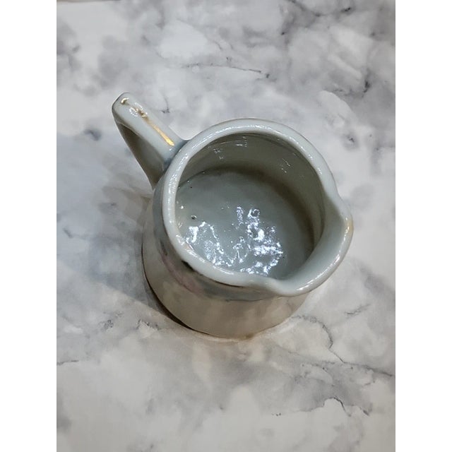 Ceramic Vintage Nippon Japan Hand Painted Creamer For Sale - Image 7 of 10