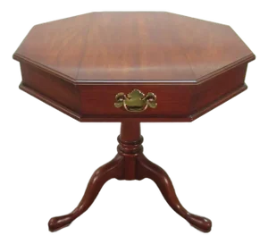 Henkel Harris Thomas Jefferson Solid Cherry Lamp Table