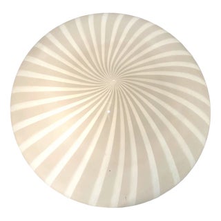 Murano Glass Flush Mount by Venini Paolo, 1960s For Sale