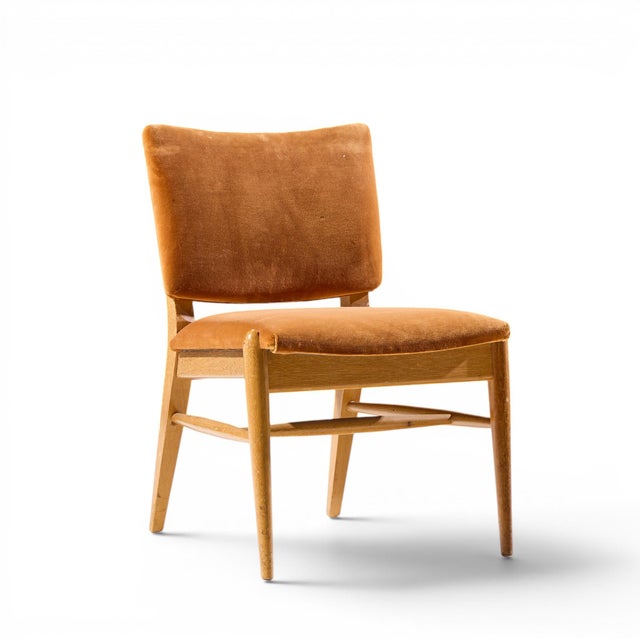 Brown Saltman John Keal for Brown Saltman Mid Century Bleached Mahogany Dining Chairs - Set of 6 For Sale - Image 4 of 17