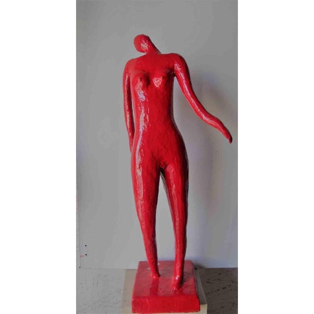 Early 21st Century Giuseppe Zumbolo, The Dancer Sculpture, 2014, Resin and Iron For Sale - Image 5 of 5