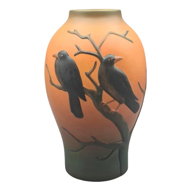Art Nouveau Ceramic Vase by Ipsens Enke, Denmark, 1920s For Sale