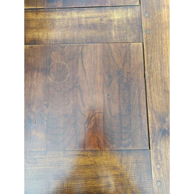 Beech Farmhouse Table, 1940s For Sale - Image 16 of 18