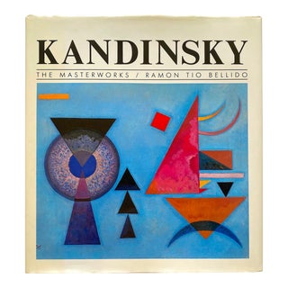 " Wassily Kandinsky : The Masterworks " Vintage 1988 Modernist Lithograph Print Hardcover Art Book For Sale