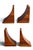 Mid-Century Modern 1960s Brostrom Danish Teak Wood Bookends, a Pair For Sale - Image 3 of 9