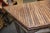 Farmhouse Vintage Hand Crafted Adirondack Style Log Wood Console Hall / Sofa Table - Angled Edge For Sale - Image 3 of 17