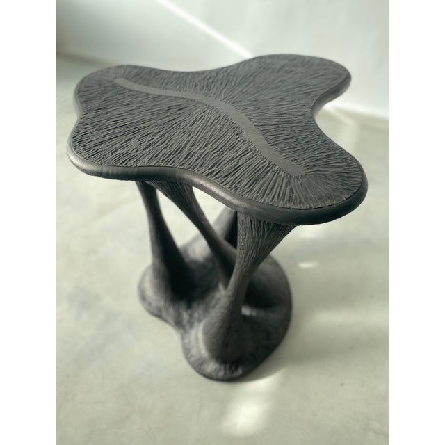 Blacktab Stool by Frédéric D.Driani For Sale - Image 4 of 8