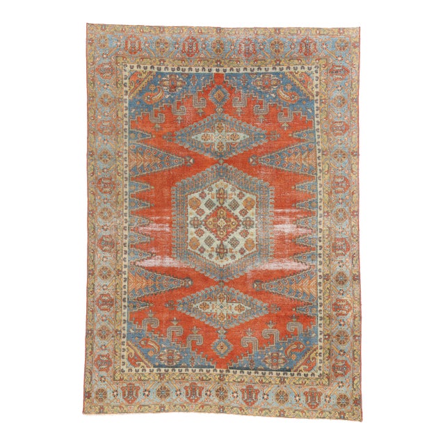 Antique Persian Viss Rug - 08'03 x 11'08 For Sale