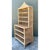 Amanda Lindroth Pagoda Rattan Etagere For Sale In West Palm - Image 6 of 12