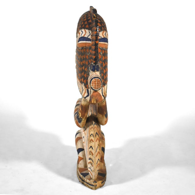 Folk Art Baga Sculpture from Guinea-Bissau For Sale - Image 3 of 10