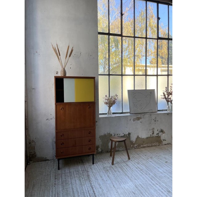 Vintage Cabinet in Teak, 1950s For Sale - Image 9 of 18