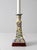 Vintage Chinoiserie Floral Ceramic Table Lamp For Sale - Image 11 of 18