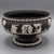 1990s Vintage Wedgwood Jasperware Black & White Round Footed Imperial Bowl For Sale - Image 5 of 6