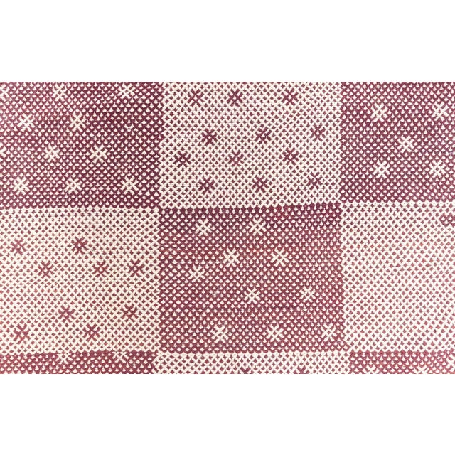 Modern Moroccan Style Geometric Flat Weave Wool Rug by Doris Leslie Blau Size: 6'8" × 10'6" (203 × 320 cm) This...