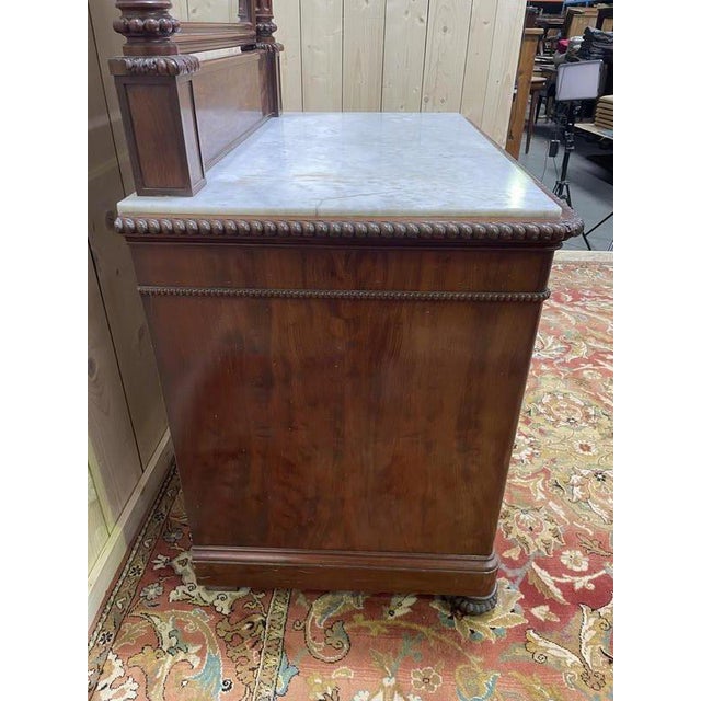Napoleon III Mahogany Commode For Sale - Image 6 of 10