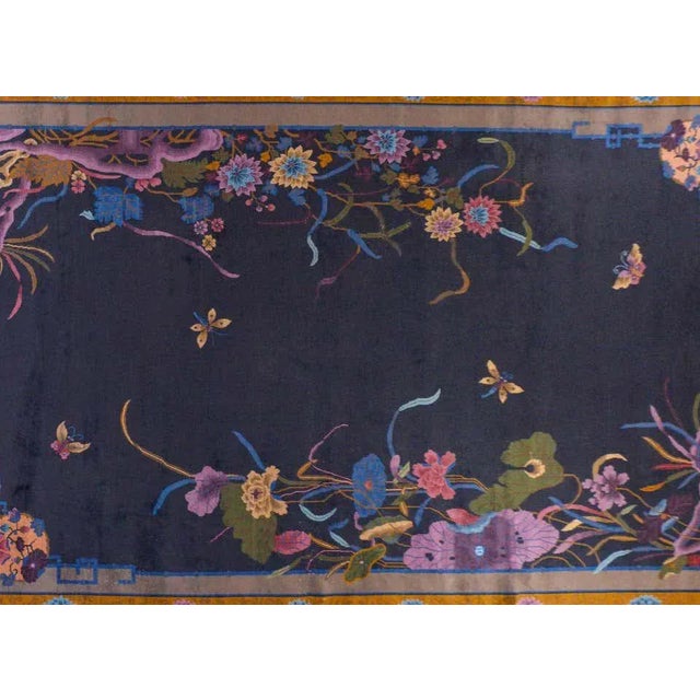 Chinese Art Deco Rug For Sale - Image 4 of 11