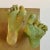 Ceramic Reliefs with Tapestry of Green Glazed Feet, Set of 4 For Sale - Image 14 of 16
