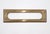 Traditional Reclaimed 10 In. Rectangular Brass Mail Slot Set For Sale - Image 3 of 4