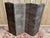 19th Century Meiji Japanese Four-Panel Folding Screen in Painted Silk For Sale - Image 6 of 11