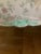 Wood Mid 20th Century Loius XVI Style White Wood Frame With Green Flowers Floral Upholstery For Sale - Image 7 of 7