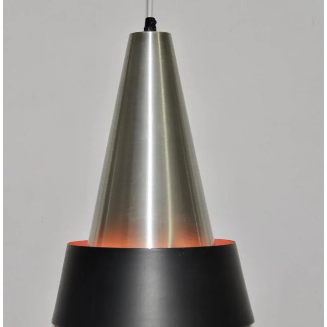Metal Pendant Lamp by Jo Hammerborg for Fog & Mørup For Sale - Image 7 of 8