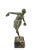 Metal Art Deco Figurine of Dancing Woman with Cymbals by Fayral for Verrier, 1920s For Sale - Image 7 of 7