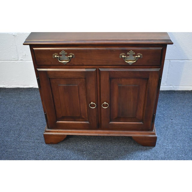 Vintage Traditional Harden Cherry Nightstand Chairish