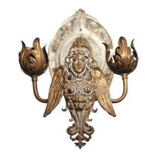 Neoclassical Wall Sconce For Sale