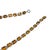 Art Deco Orange Square Cut Paste Choker, 1920s For Sale - Image 6 of 10
