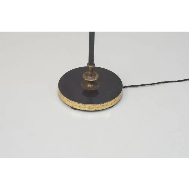 1950s French Empire Style Brass Floor Lamp, 1950s For Sale - Image 5 of 7