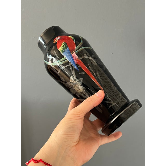 1970s Vintage Unique Parrot Vase For Sale - Image 5 of 9