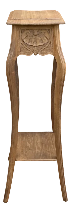 Raw Wood Skeleton Stand