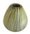 Light Yellow Linea Series Onion Shaped Ceramic Vase by Aldo Londi for Bitossi Italy 1950s For Sale - Image 8 of 11