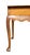 Irish mahogany console table. With a marble top with a repaired break done long ago. Carved frieze decorated with...
