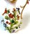 Meissen Applied Floral Porcelain Perfume Ewer Original Stopper, Germany, 1875 For Sale - Image 11 of 17