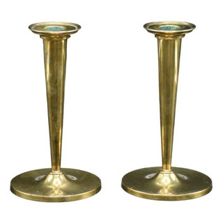 Candleholders by Arthur Pe, Kolbäck, Sweden, 1960s, Set of 2 For Sale