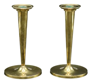 Candleholders by Arthur Pe, Kolbäck, Sweden, 1960s, Set of 2