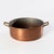 Metal Mid 20th Century Six Piece Set of Copper Pots and Pans For Sale - Image 7 of 18