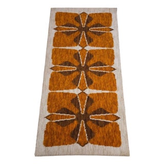 Mid-Century Modern German Rug, 1970s For Sale