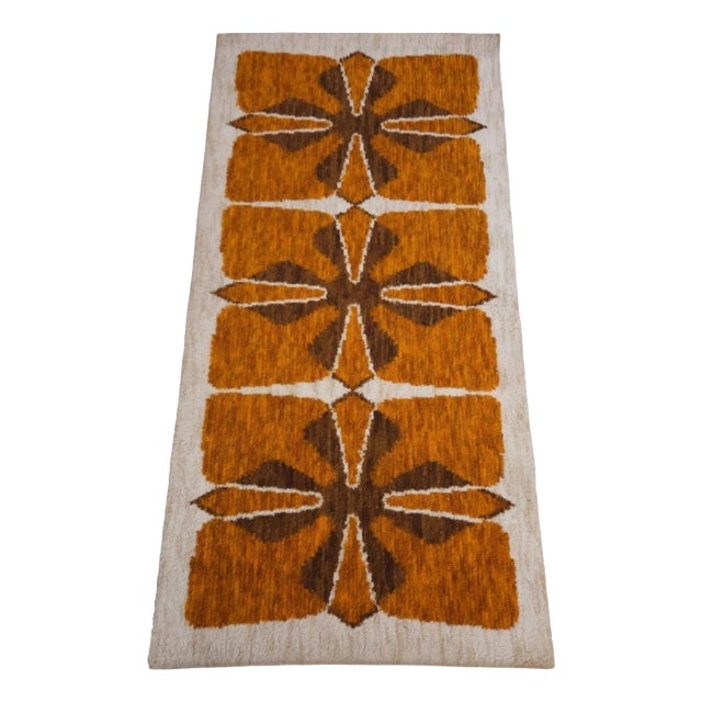 Mid-Century Modern German Rug, 1970s For Sale
