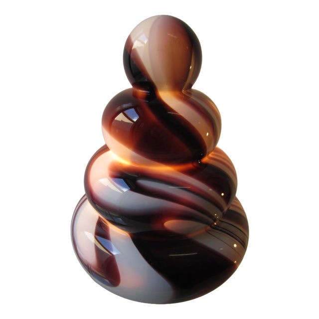 Space Age Murano Glass Table Lamp by Carlo Moretti, 1970s For Sale