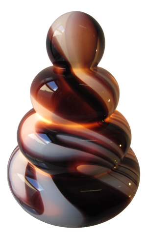 Space Age Murano Glass Table Lamp by Carlo Moretti, 1970s