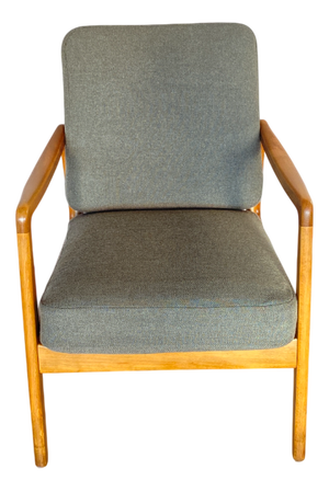 Model Fd-109 Lounge Chair attributed to Ole Wanscher for France & Søn., 1960s