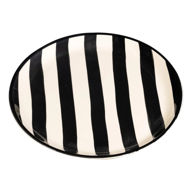 Lido Dinner Plate (Set of 4) - Black For Sale