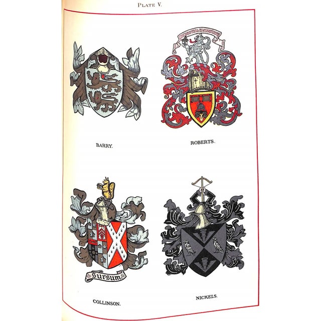 "Amorial Families a Directory of Gentlemen of Coat-Armour" 1929 Fox-Davies, Arthur Charles For Sale - Image 10 of 12