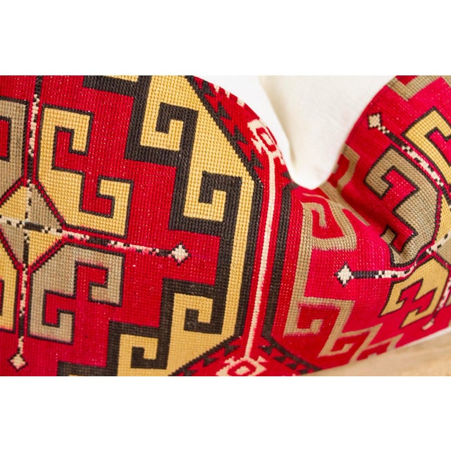 Zuha Antique Lakai Tribe Linen Pillow For Sale - Image 4 of 7