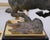 Flying Horse of Gansu Coffee Table with Glass Top by Maison Charles, France, 1970s For Sale - Image 6 of 9