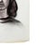 Mid-Century Modern Mid 20th Century Signed Charcoal Portrait Drawing of a Woman With Dark Hair Donna Foreman Hopper For Sale - Image 3 of 9
